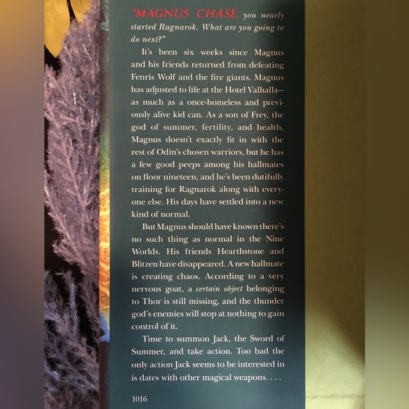 Signed Copy - The Hammer Of Thor - Magnus Chase Series Book 2 - By Rick Riordan - Picture 6 of 15